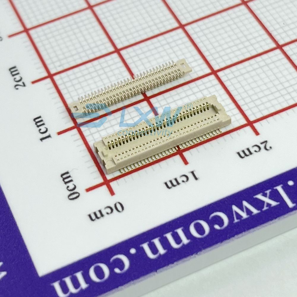 0.5mm单槽板对板连接器 母座 10PIN