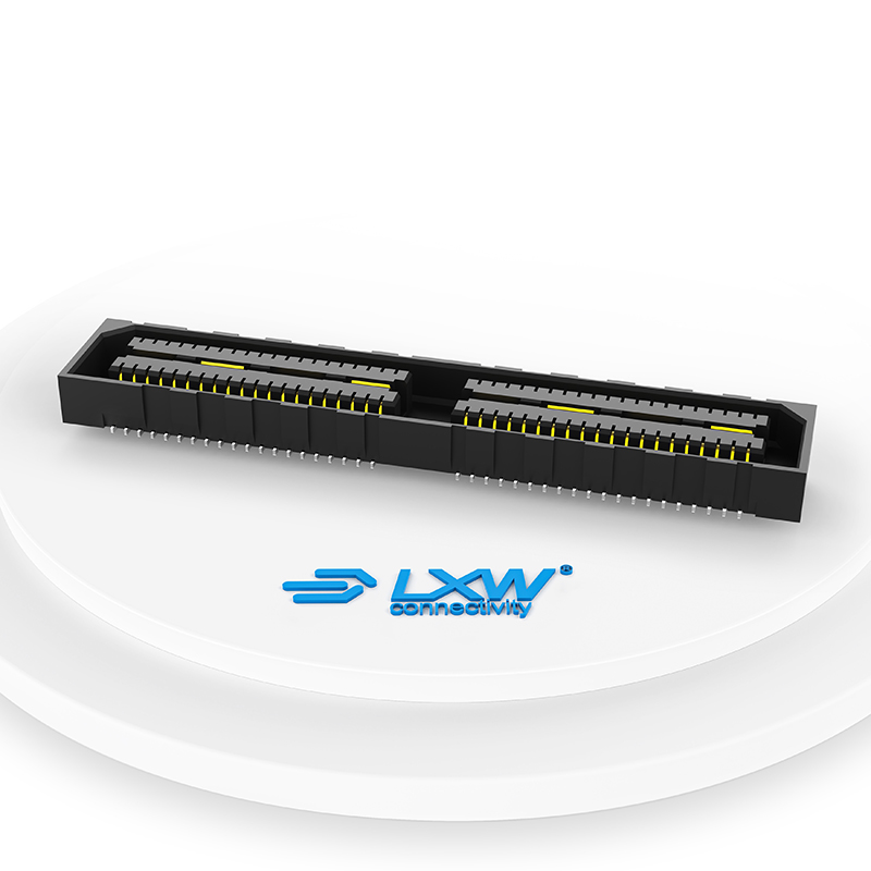 0.5mm 高速板对板连接器母座 LXW232-XXXS-B3R-01(QSH替代）