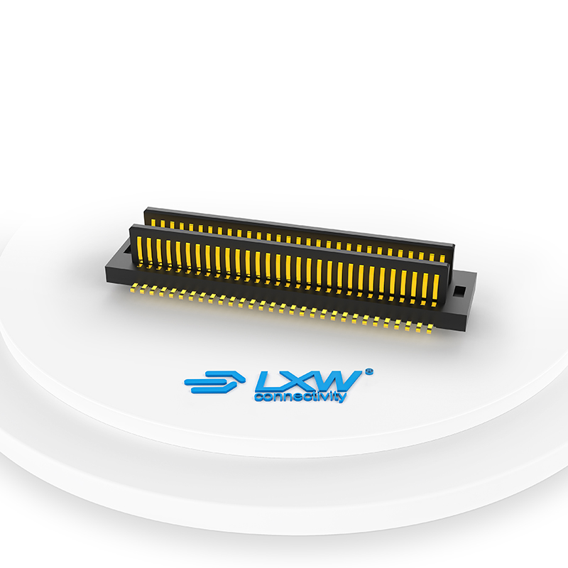 0.5mm 双槽板对板连接器(公座) LB2XX-GXXP-B1R