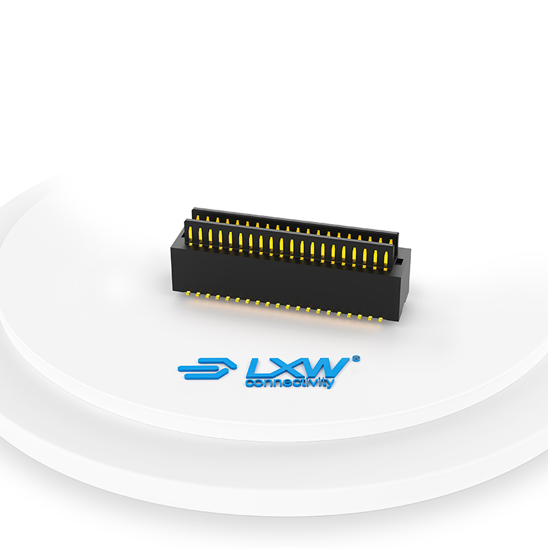 0.8mm 双槽板对板连接器(公座) LB3XX-GXXP-B1R