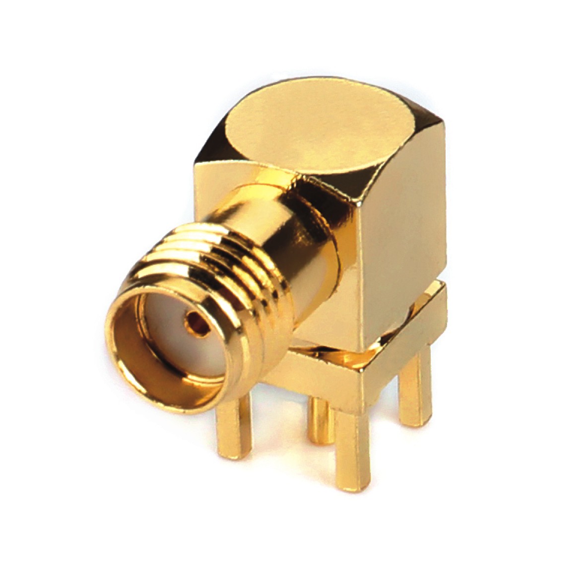 RF射频座 L14.5  H13 四脚插