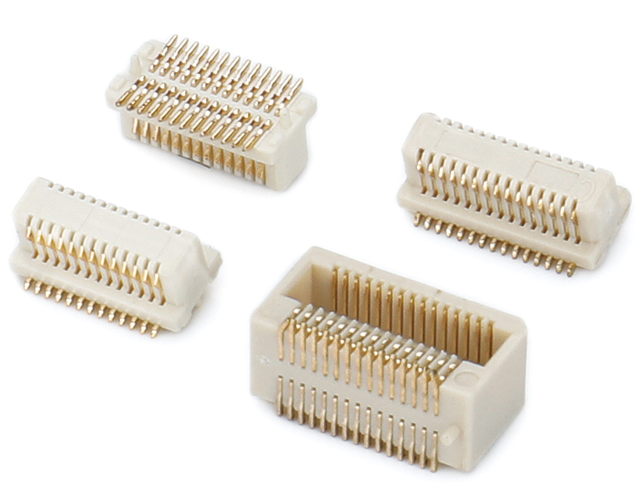 侧插板对板连接器